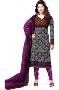 Reya Cotton Printed Dress/Top Material(Un-stitched)